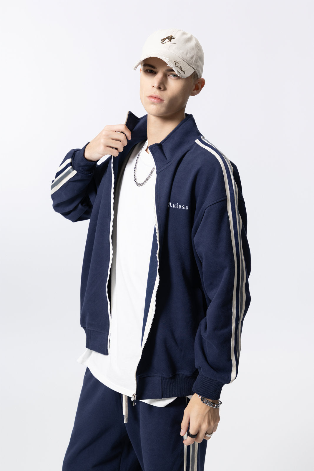 Zipper hoodie for men AFXWT003