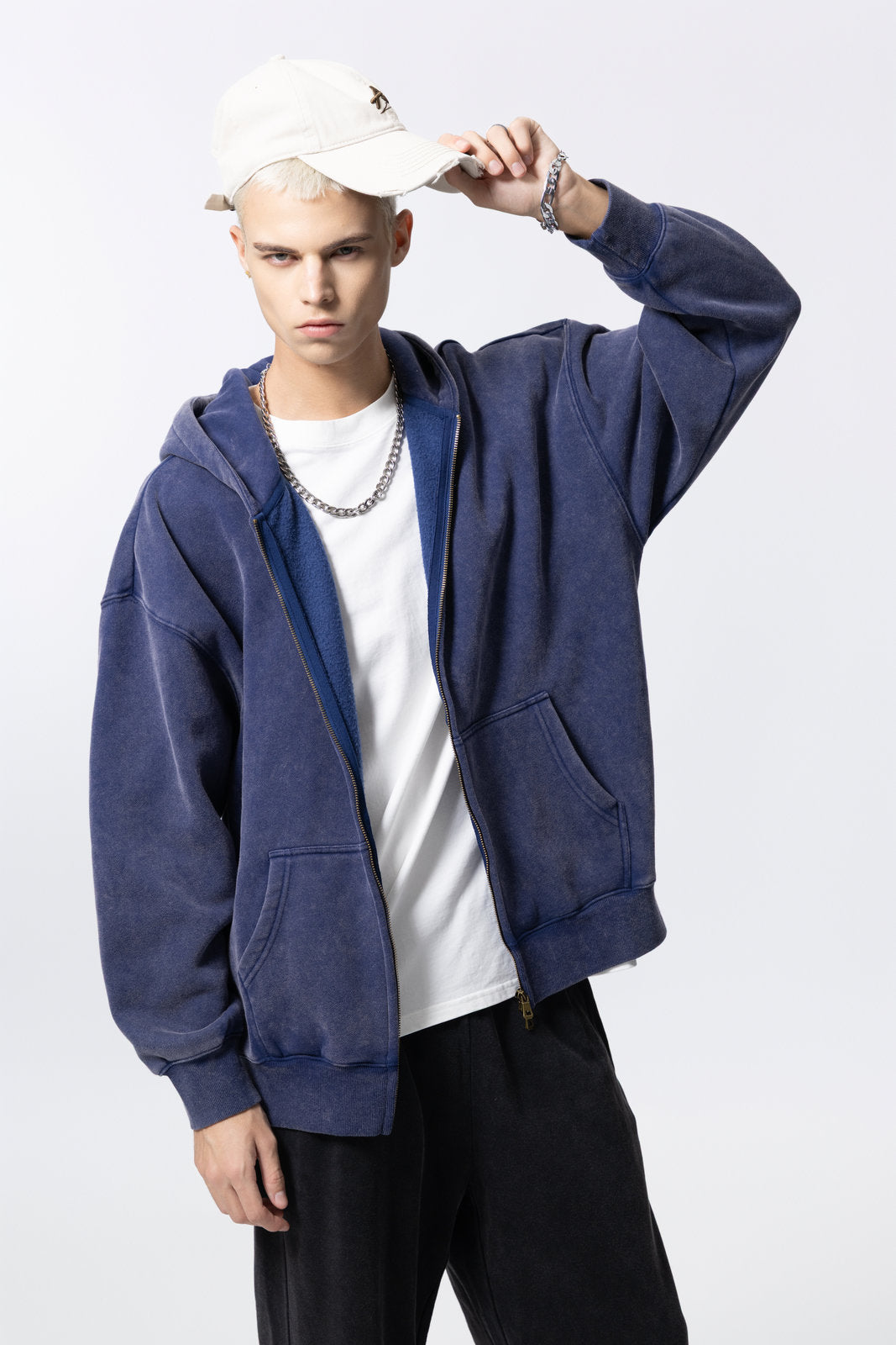 Zipper hoodie for men AFXWT002