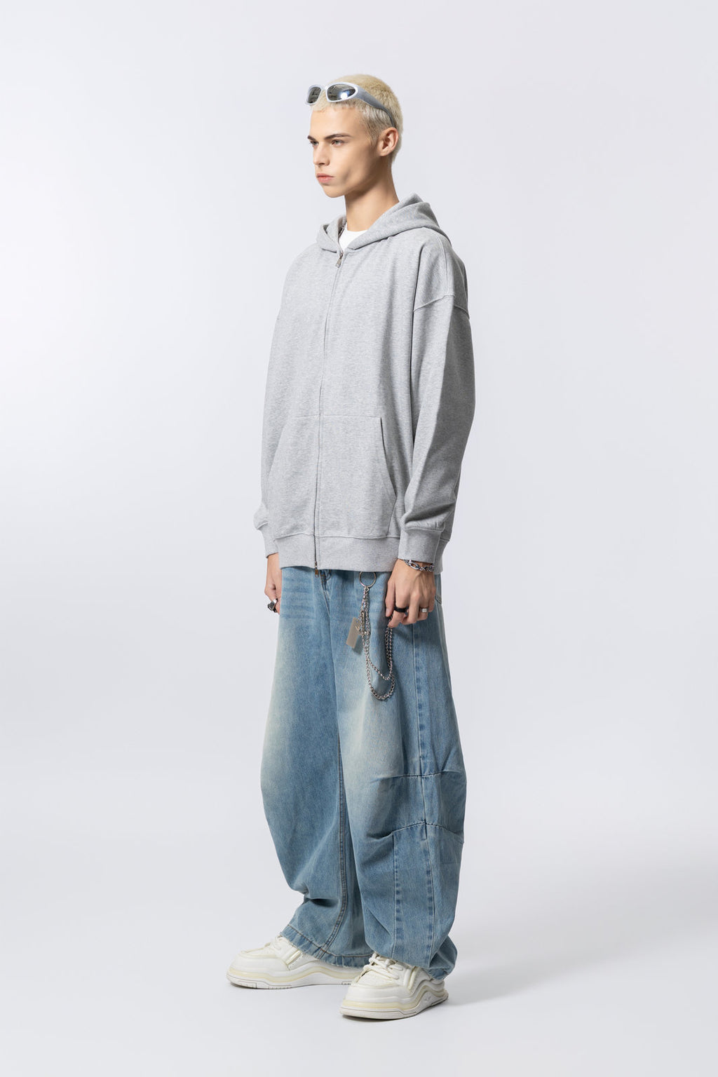 Zipper hoodie for men AFXWT001