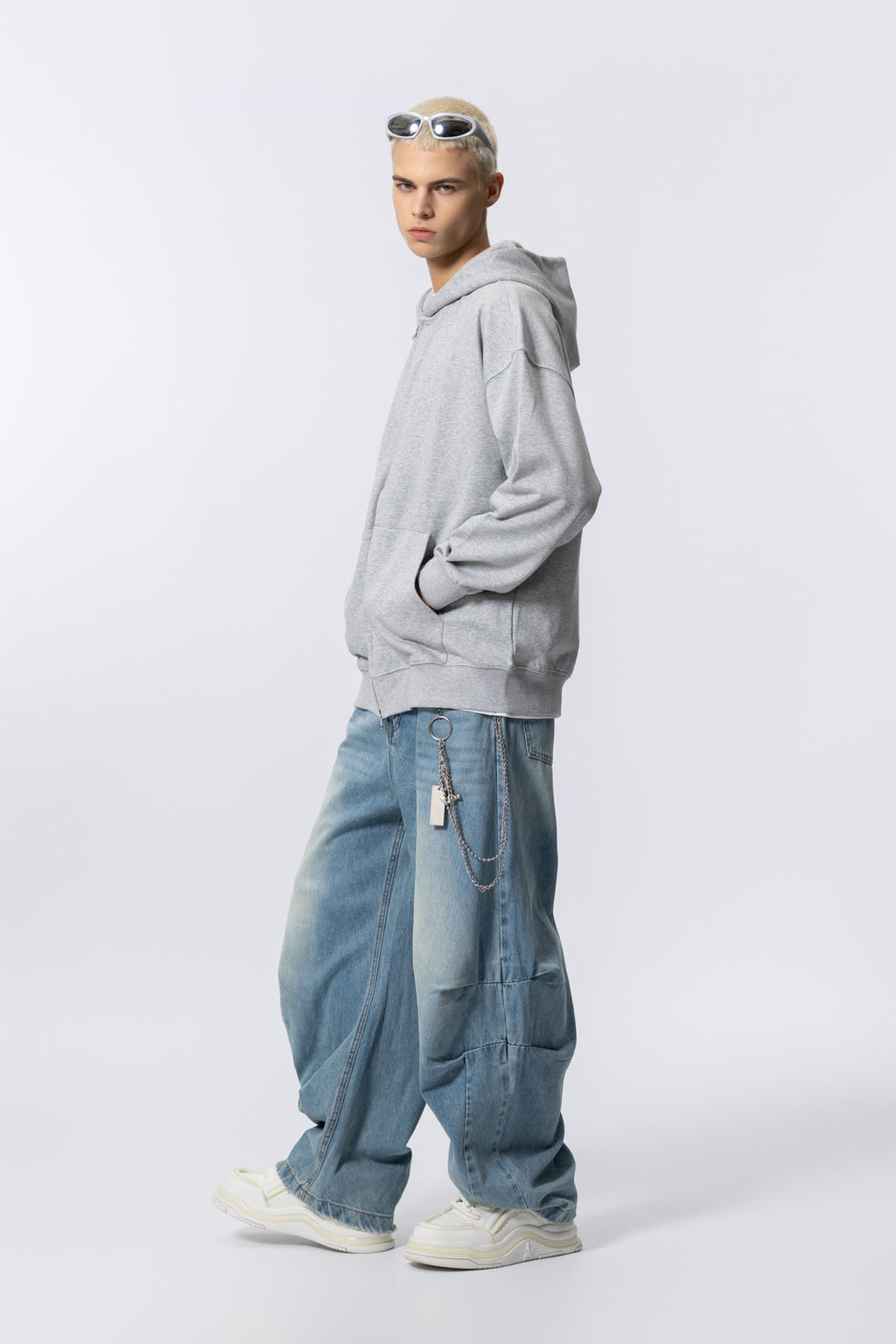 Zipper hoodie for men AFXWT001