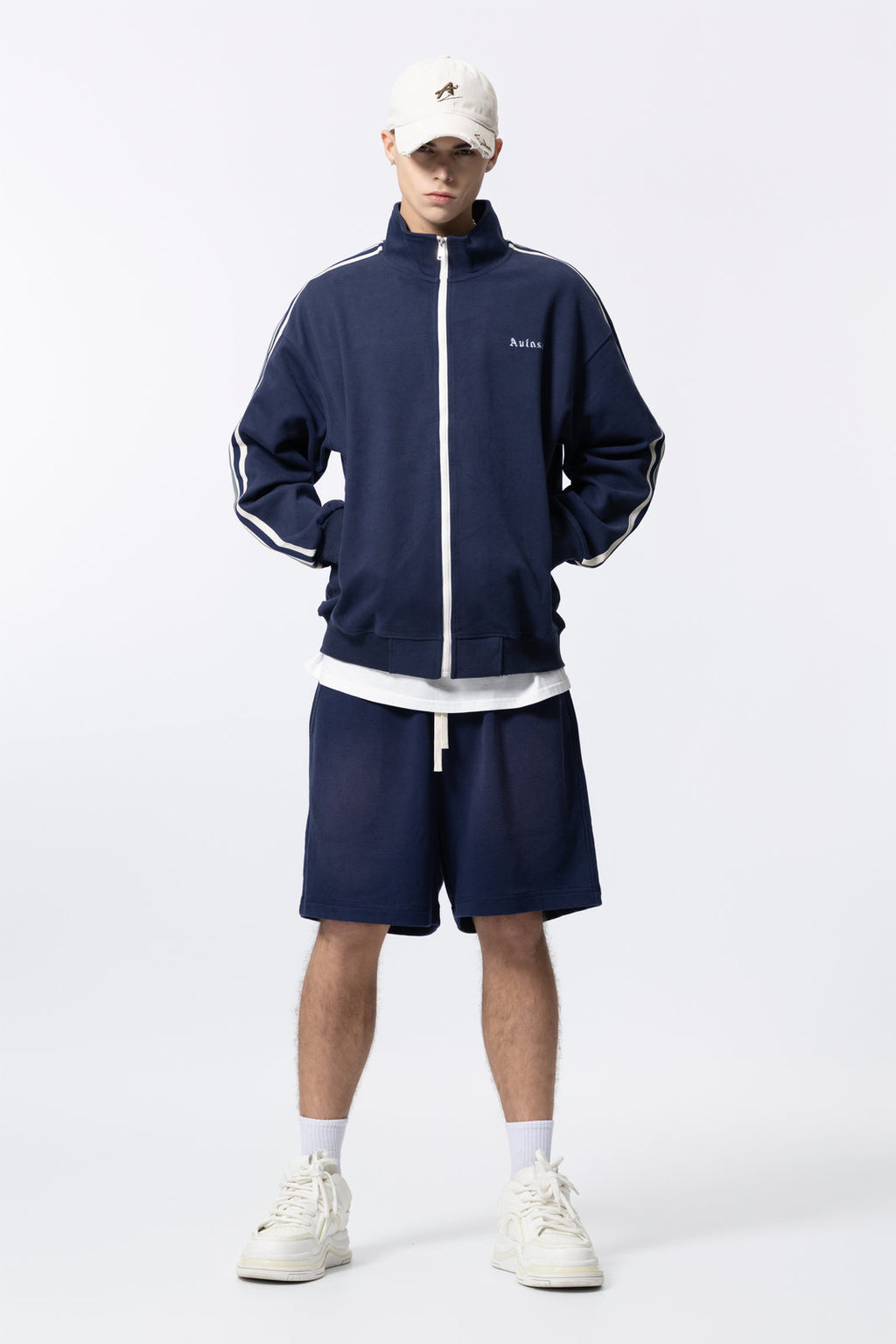 Zipper hoodie for men AFXWT003