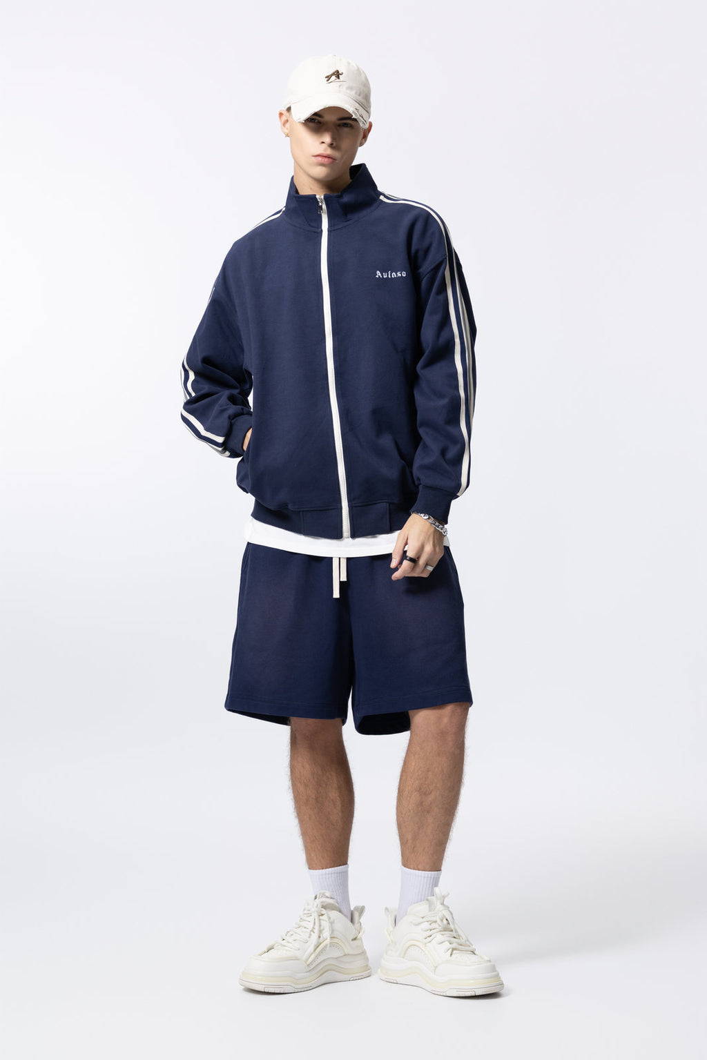 Zipper hoodie for men AFXWT003