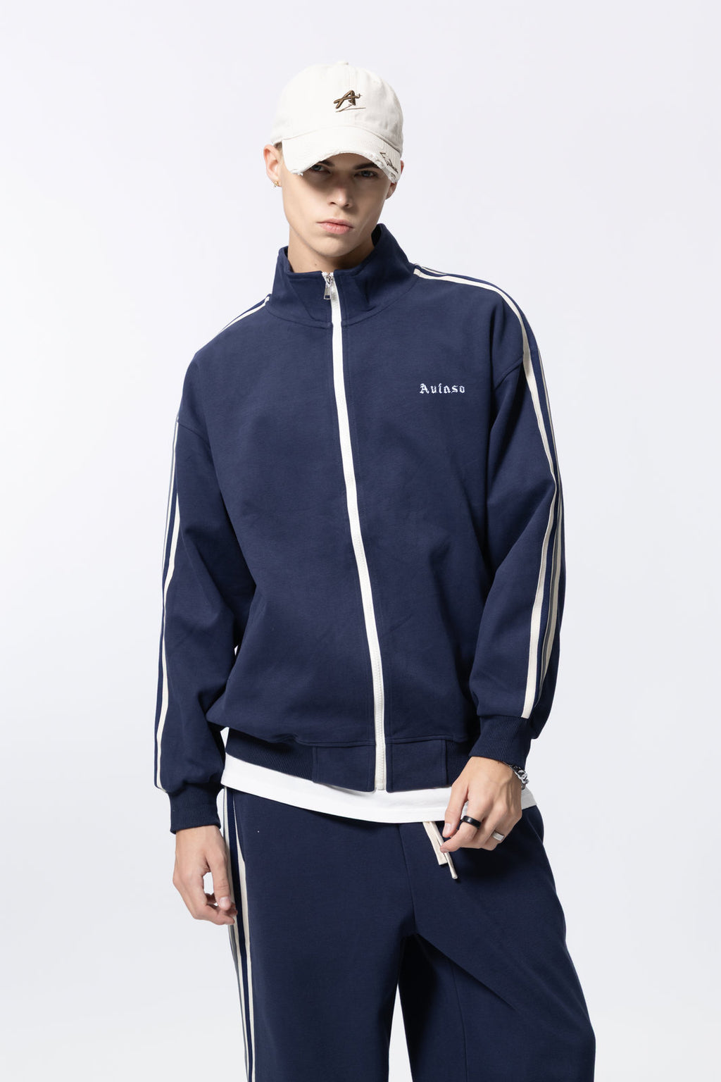 Zipper hoodie for men AFXWT003
