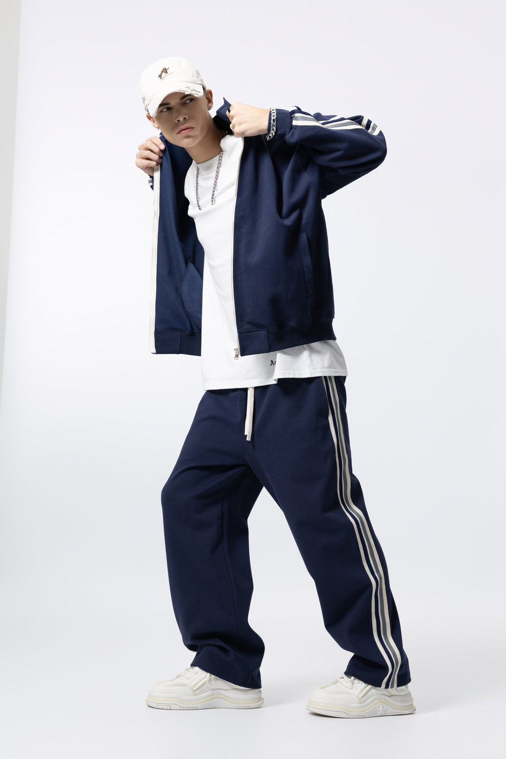 Zipper hoodie for men AFXWT003