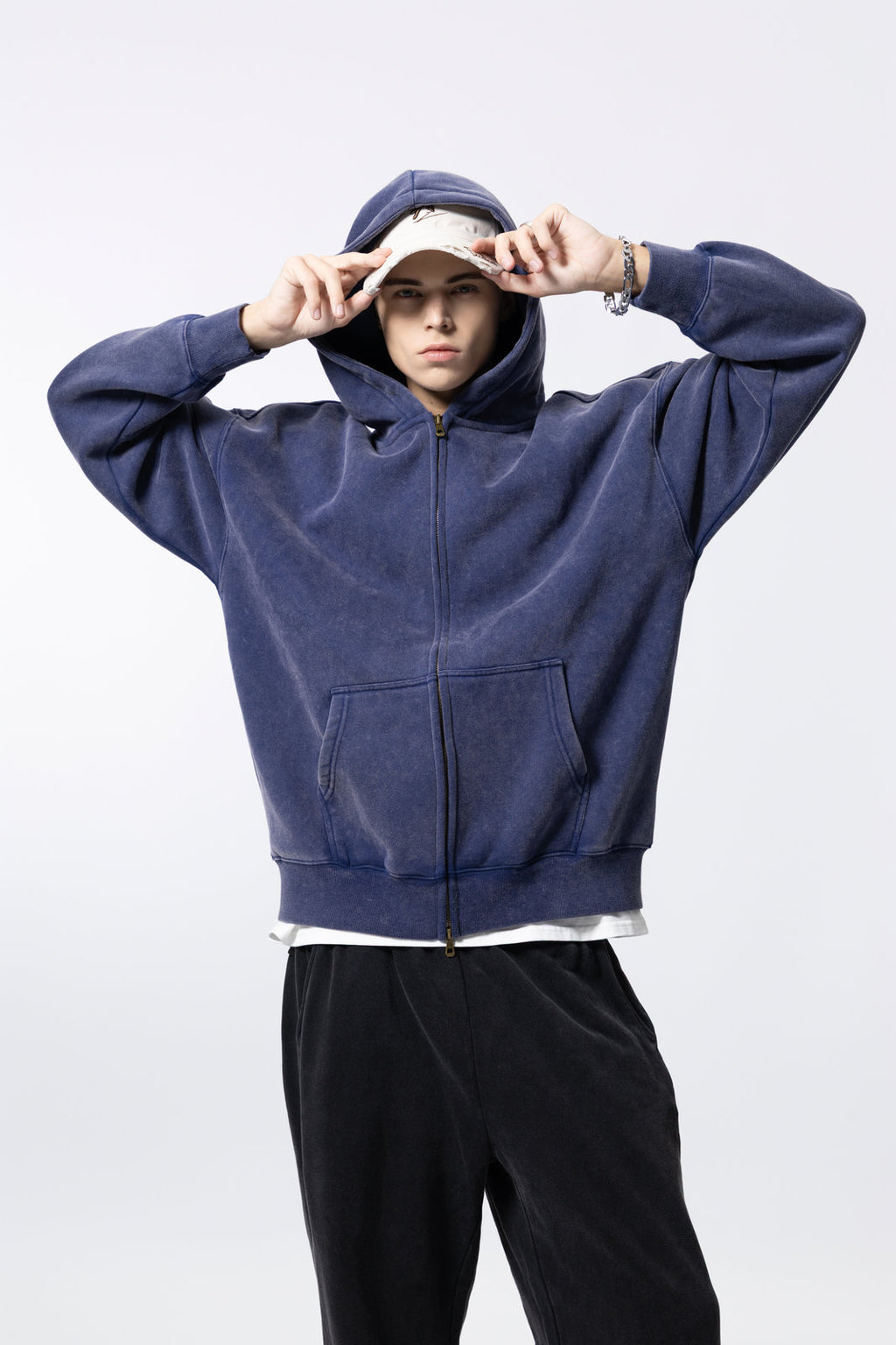 Zipper hoodie for men AFXWT002