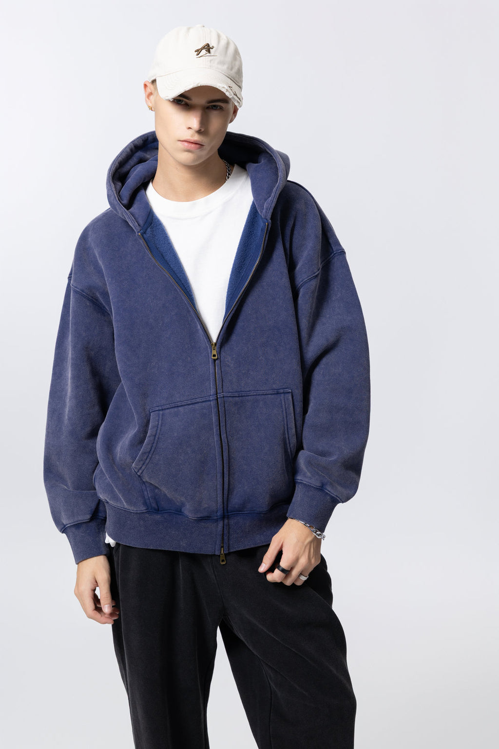 Zipper hoodie for men AFXWT002