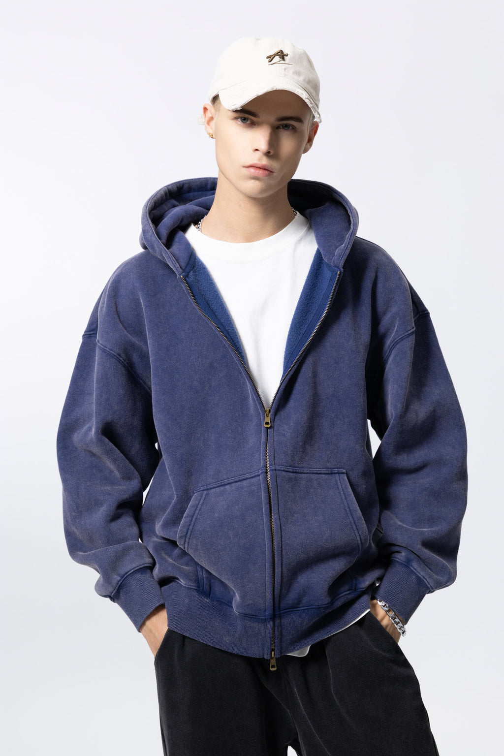 Zipper hoodie for men AFXWT002