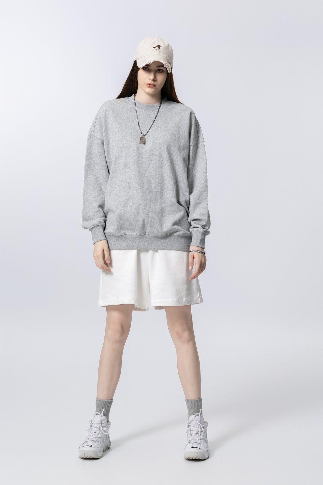 Crew Neck Long Sleeve Sweatshirt for women and men AFXWY002