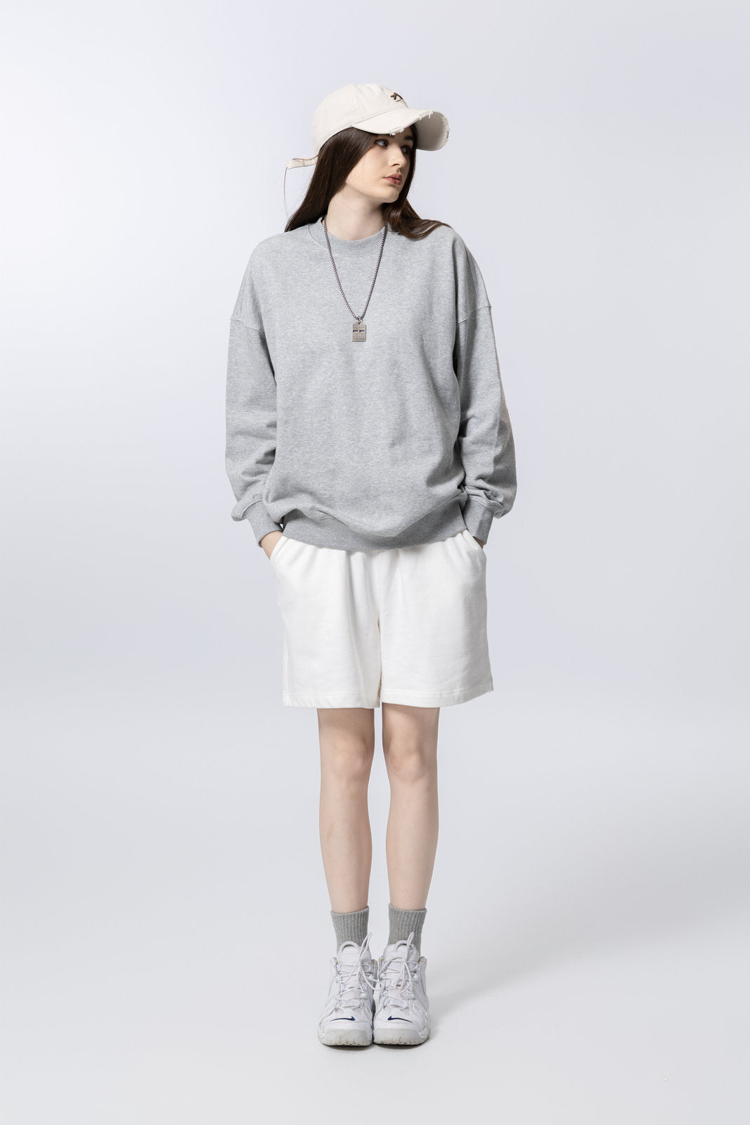 Crew Neck Long Sleeve Sweatshirt for women and men AFXWY002