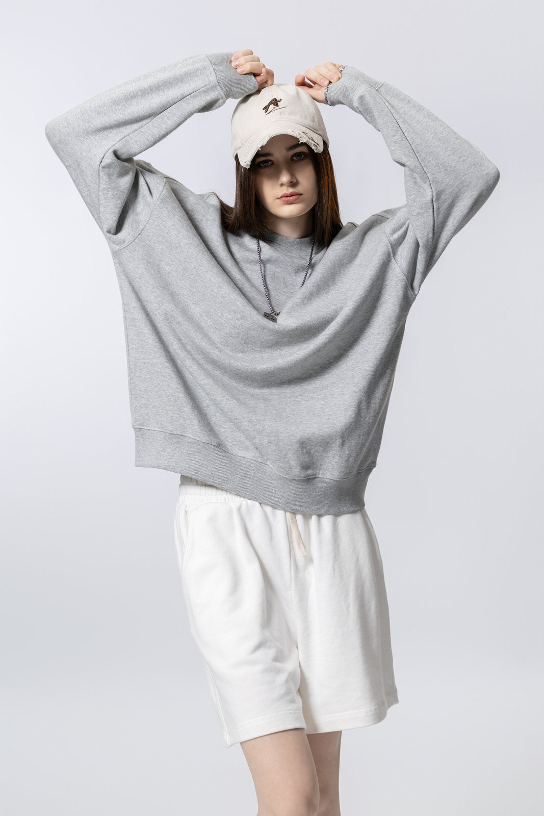 Crew Neck Long Sleeve Sweatshirt for women and men AFXWY002