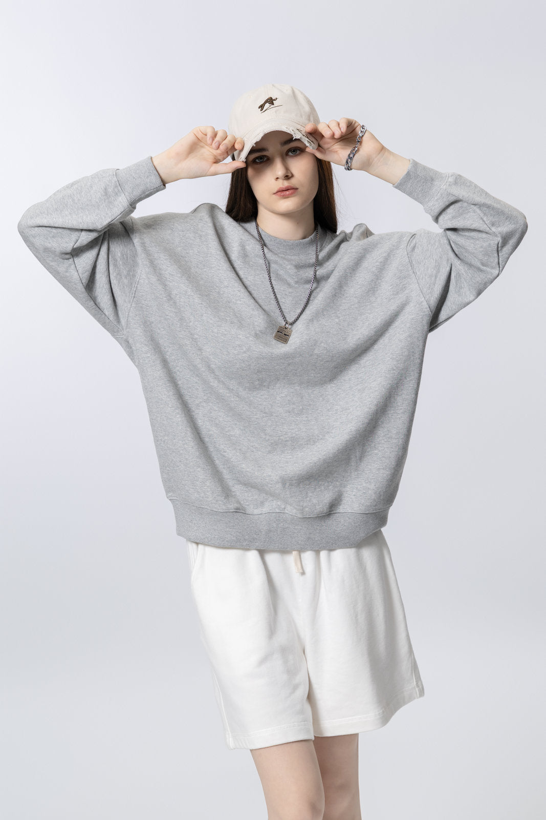 Crew Neck Long Sleeve Sweatshirt for women and men AFXWY002