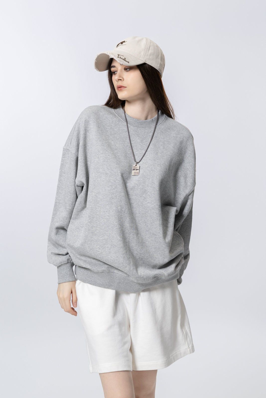 Crew Neck Long Sleeve Sweatshirt for women and men AFXWY002
