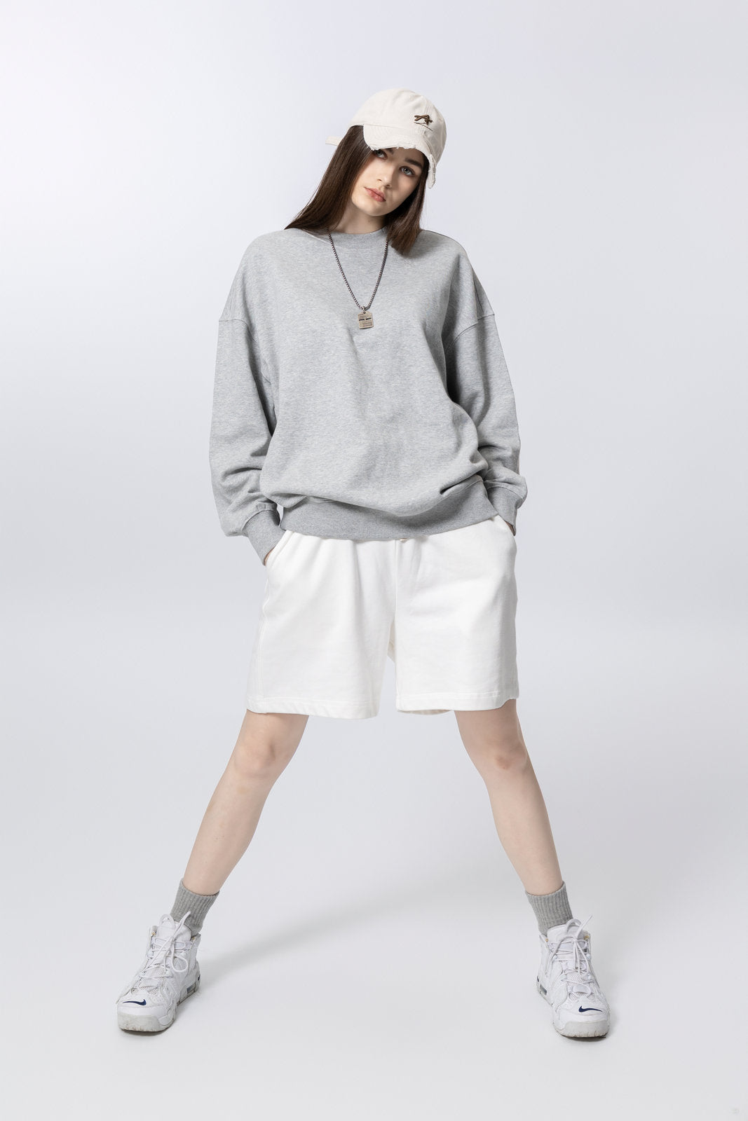 Crew Neck Long Sleeve Sweatshirt for women and men AFXWY002