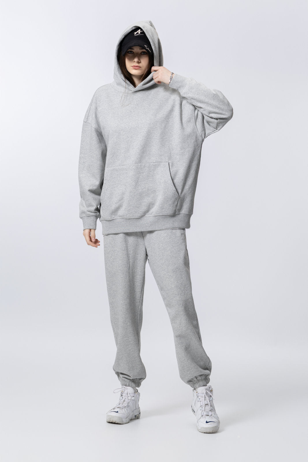 Washed Vintage Distressed Hoodie for women and men AFXWY001