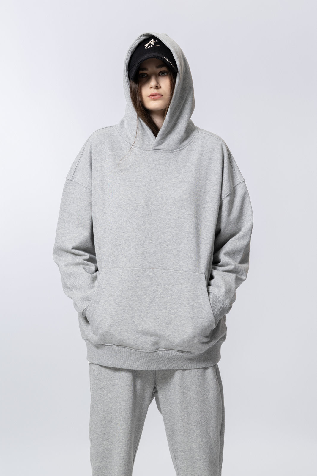 Washed Vintage Distressed Hoodie for women and men AFXWY001