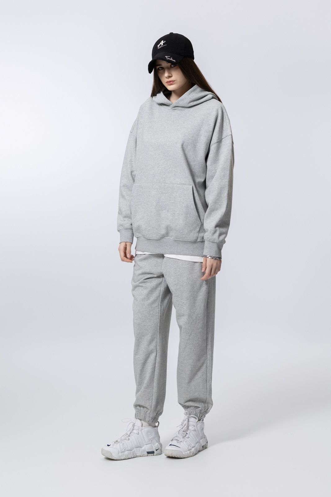Washed Vintage Distressed Hoodie for women and men AFXWY001