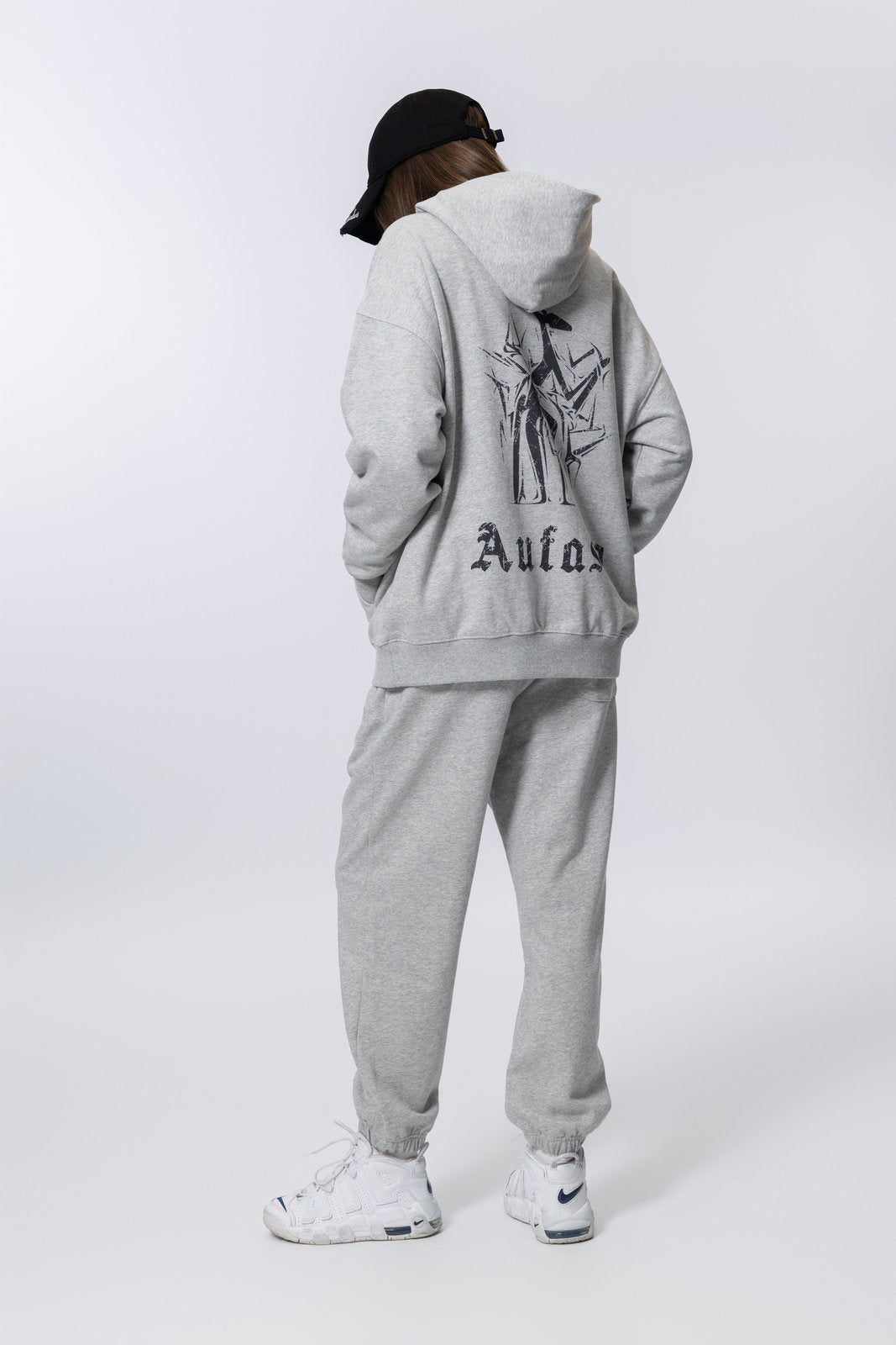 Washed Vintage Distressed Hoodie for women and men AFXWY001