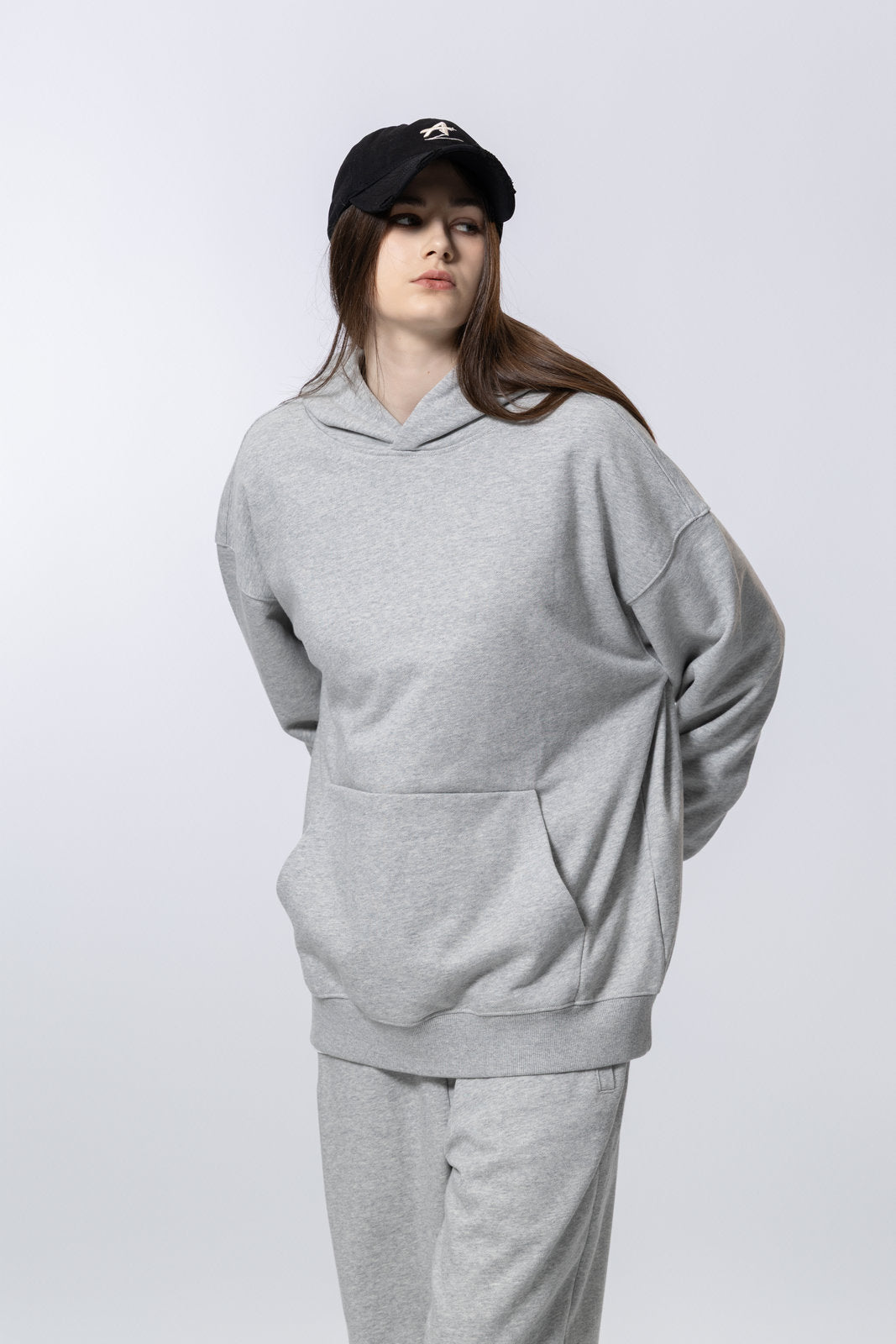 Washed Vintage Distressed Hoodie for women and men AFXWY001