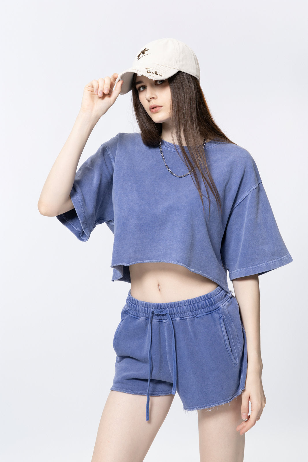 Athletic shorts for women AFXDK002