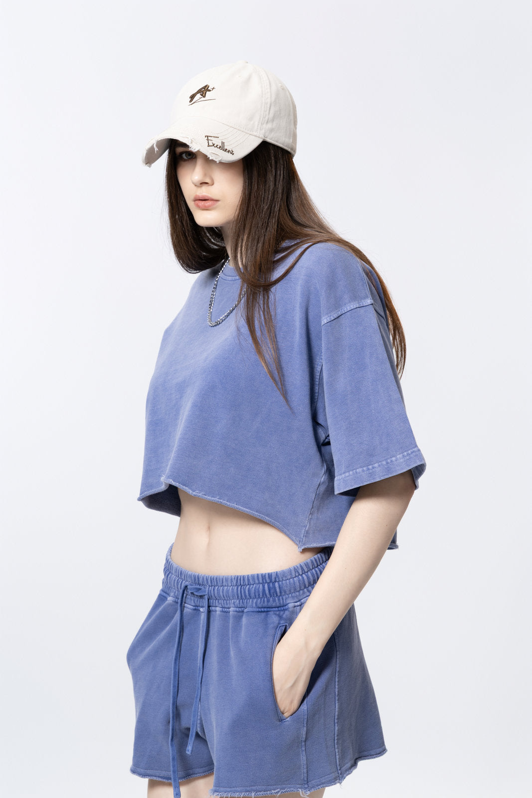 Athletic shorts for women AFXDK002