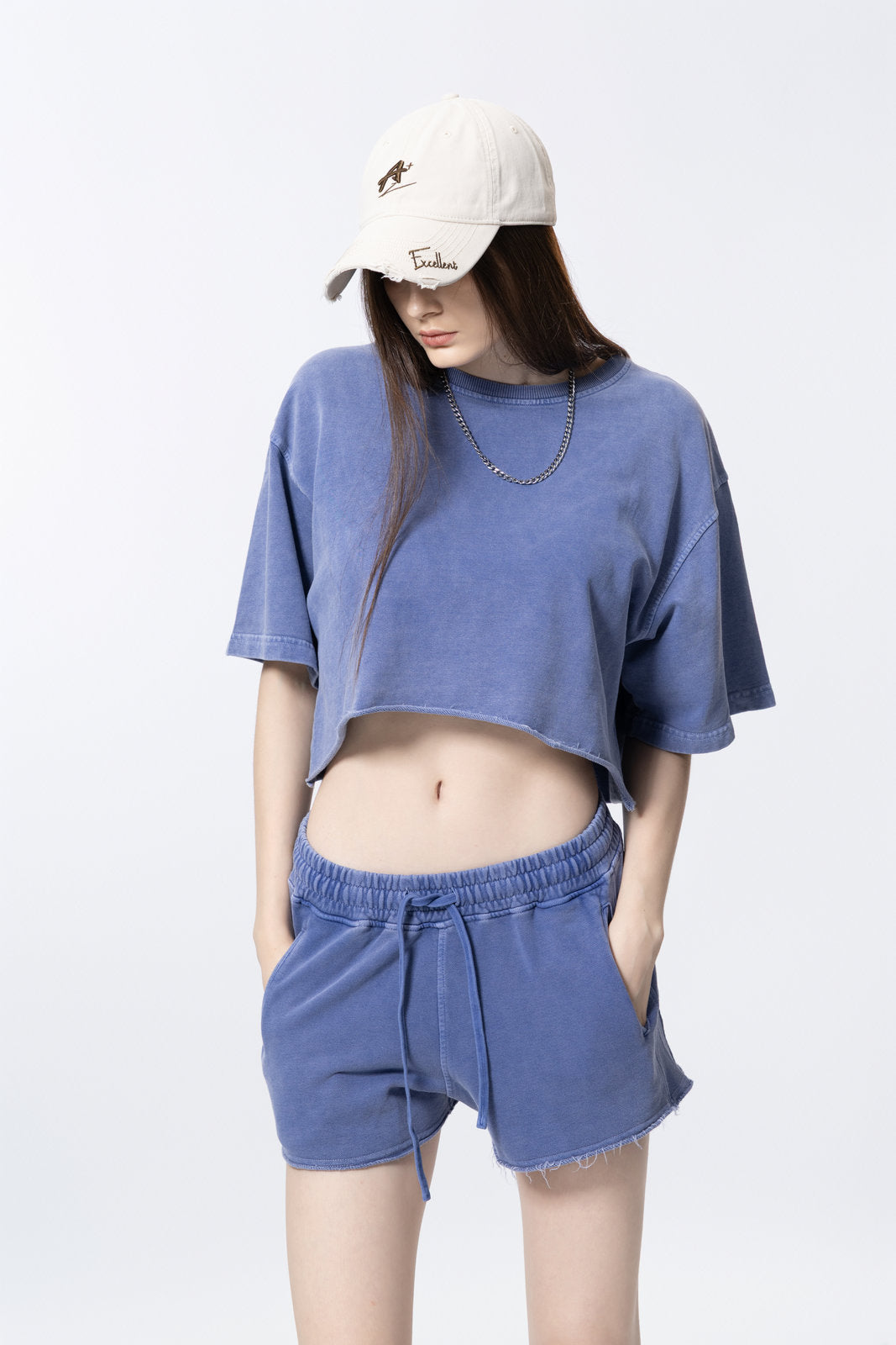 Athletic shorts for women AFXDK002
