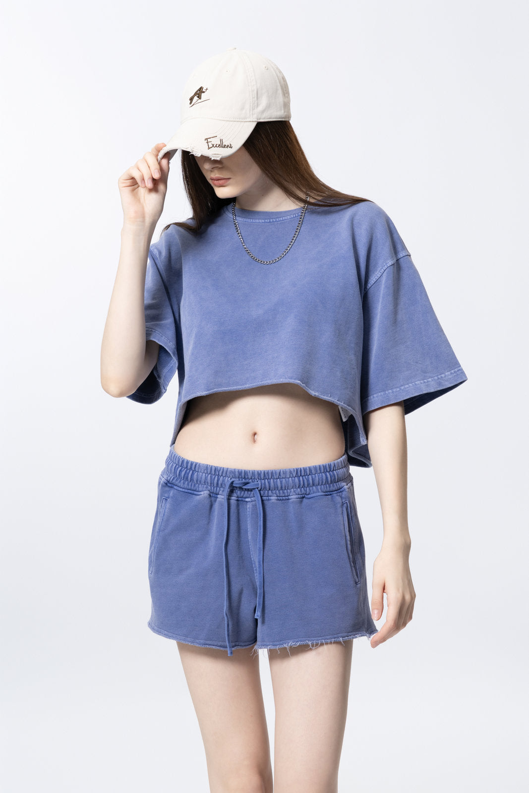 Athletic shorts for women AFXDK002