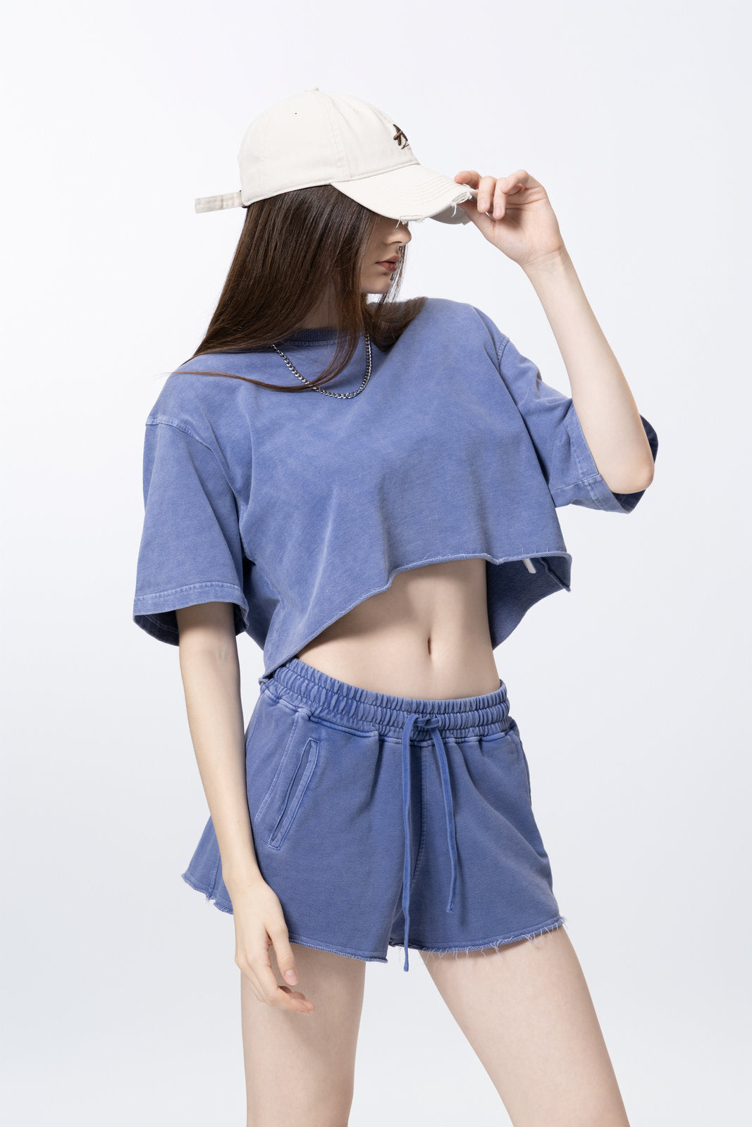 Athletic shorts for women AFXDK002
