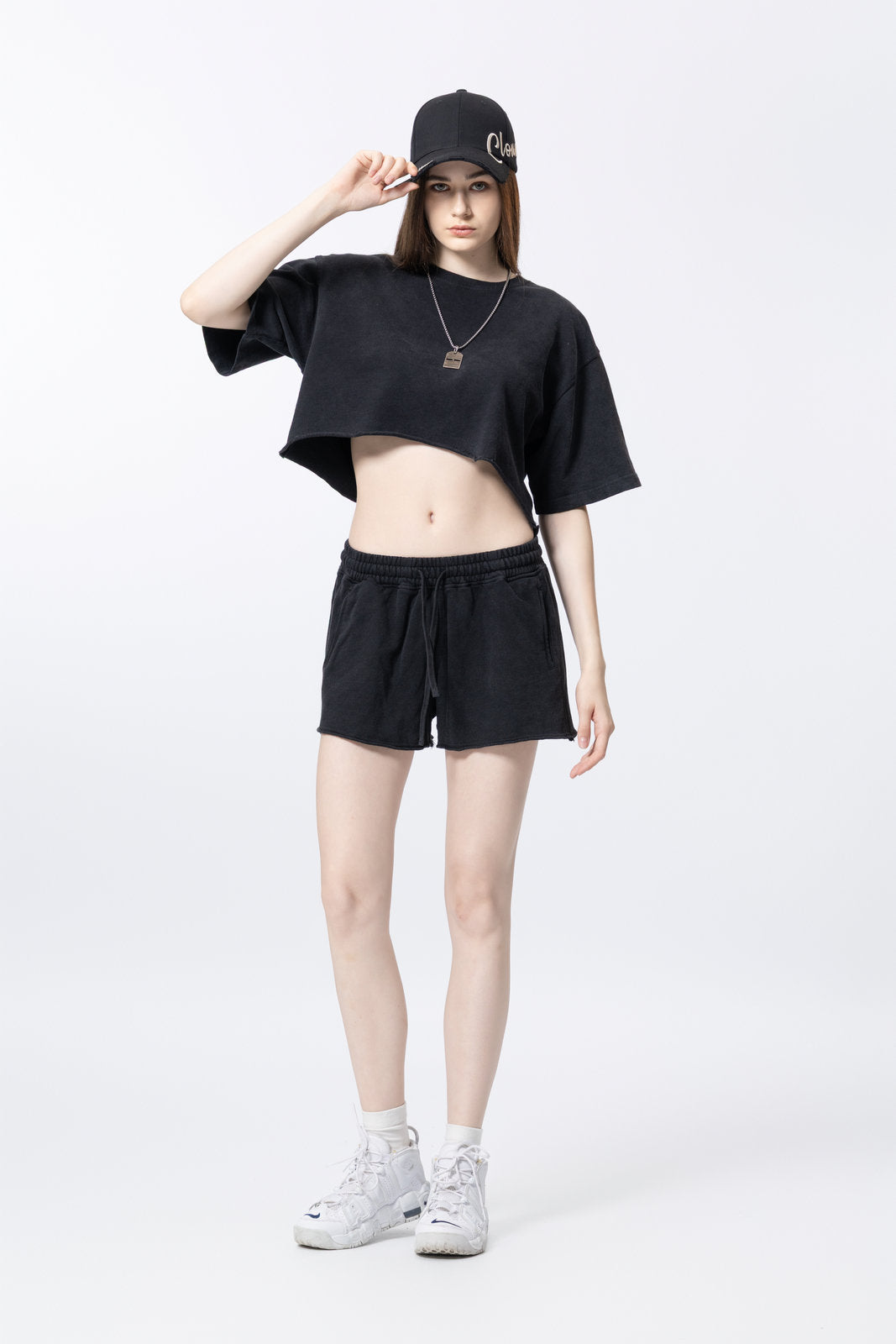 Athletic shorts for women AFXDK002