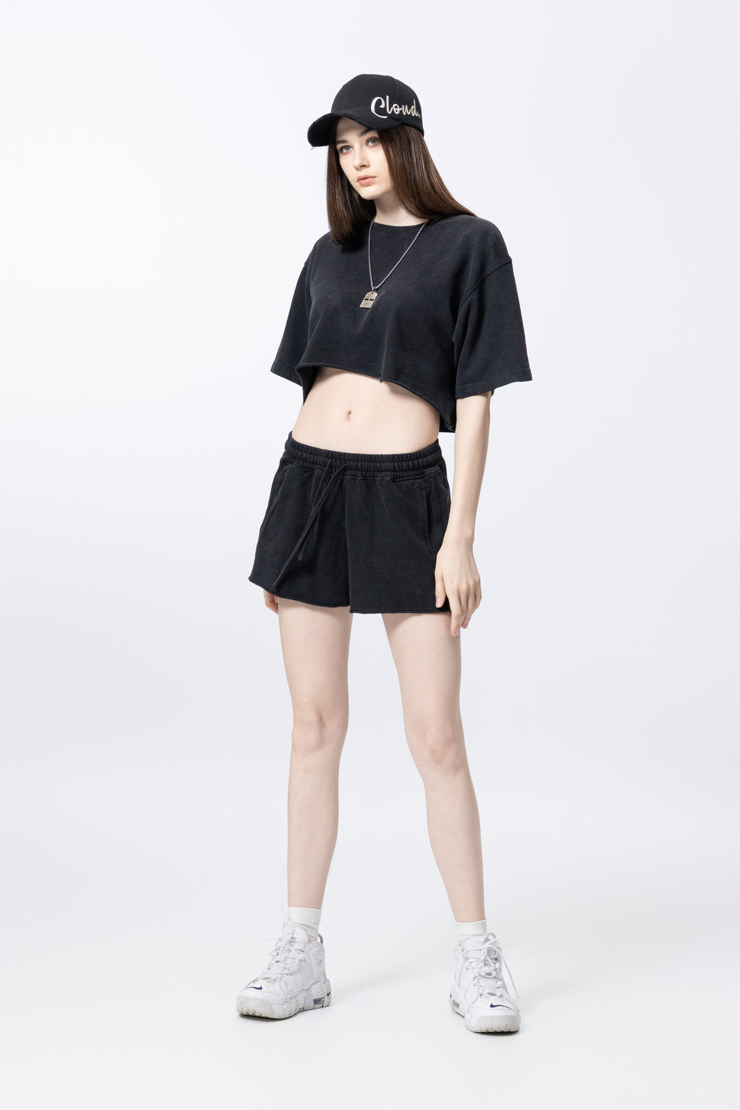 Athletic shorts for women AFXDK002